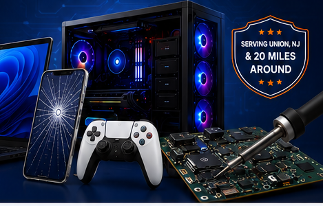 Laptop phone gaming console and microsoldering repair